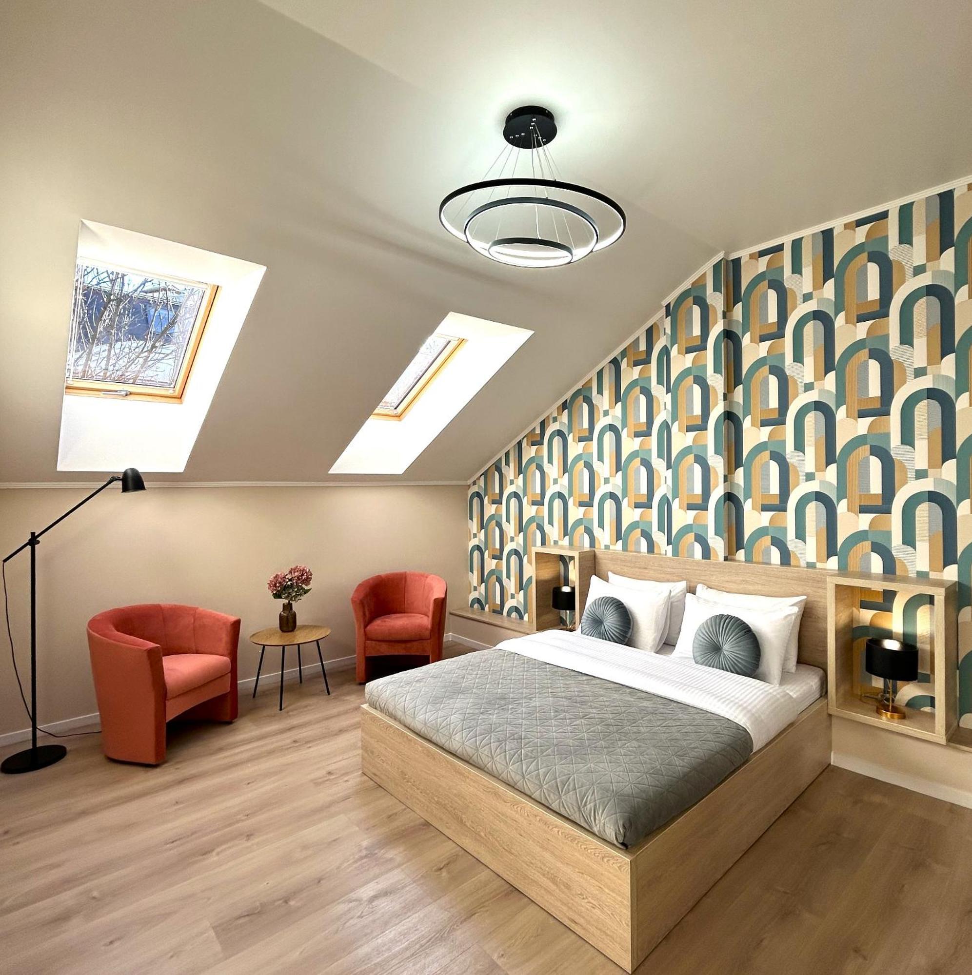 Modern Apartment In The City Center Lemberg Exterior foto